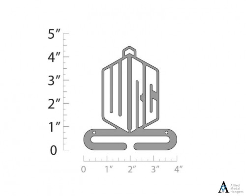 WRC Single Medal Hanger